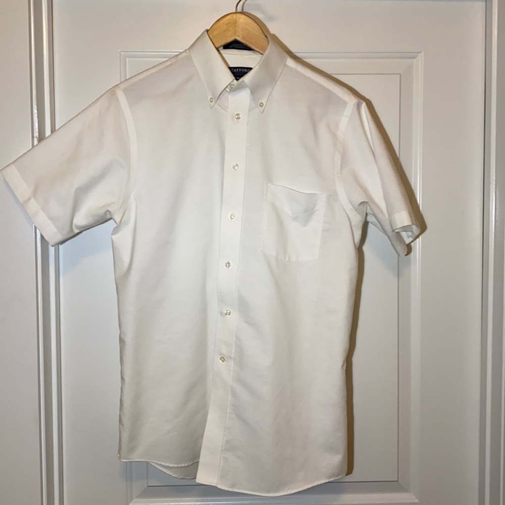 Stanford Size 15 White Oxford
